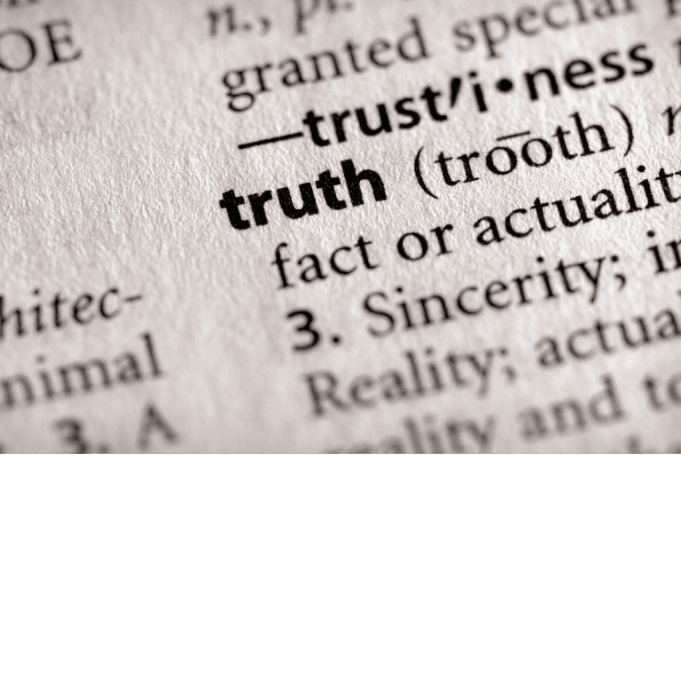 Ar Holistic Therapy - Bradford - A close up of the word "truth" in a dictionary, emphasizing authenticity and reliability.