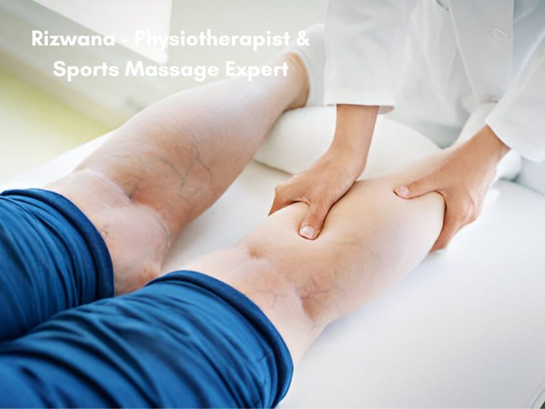 Rizwana - Physiotherapist & Sports Massage Expert